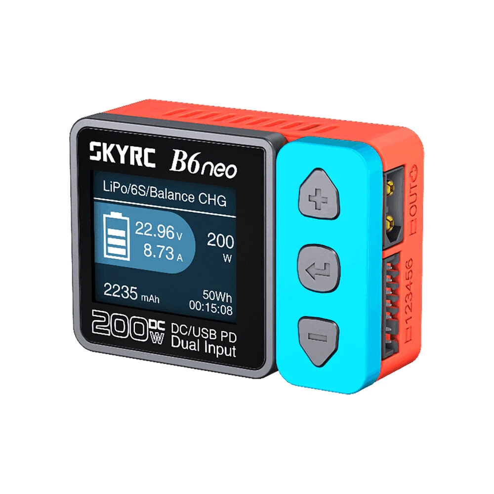 SkyRC B6 Neo شاحن ذكي 200 واط  - مراجعة Skyrc B6 Neo Smart Charger وسعره