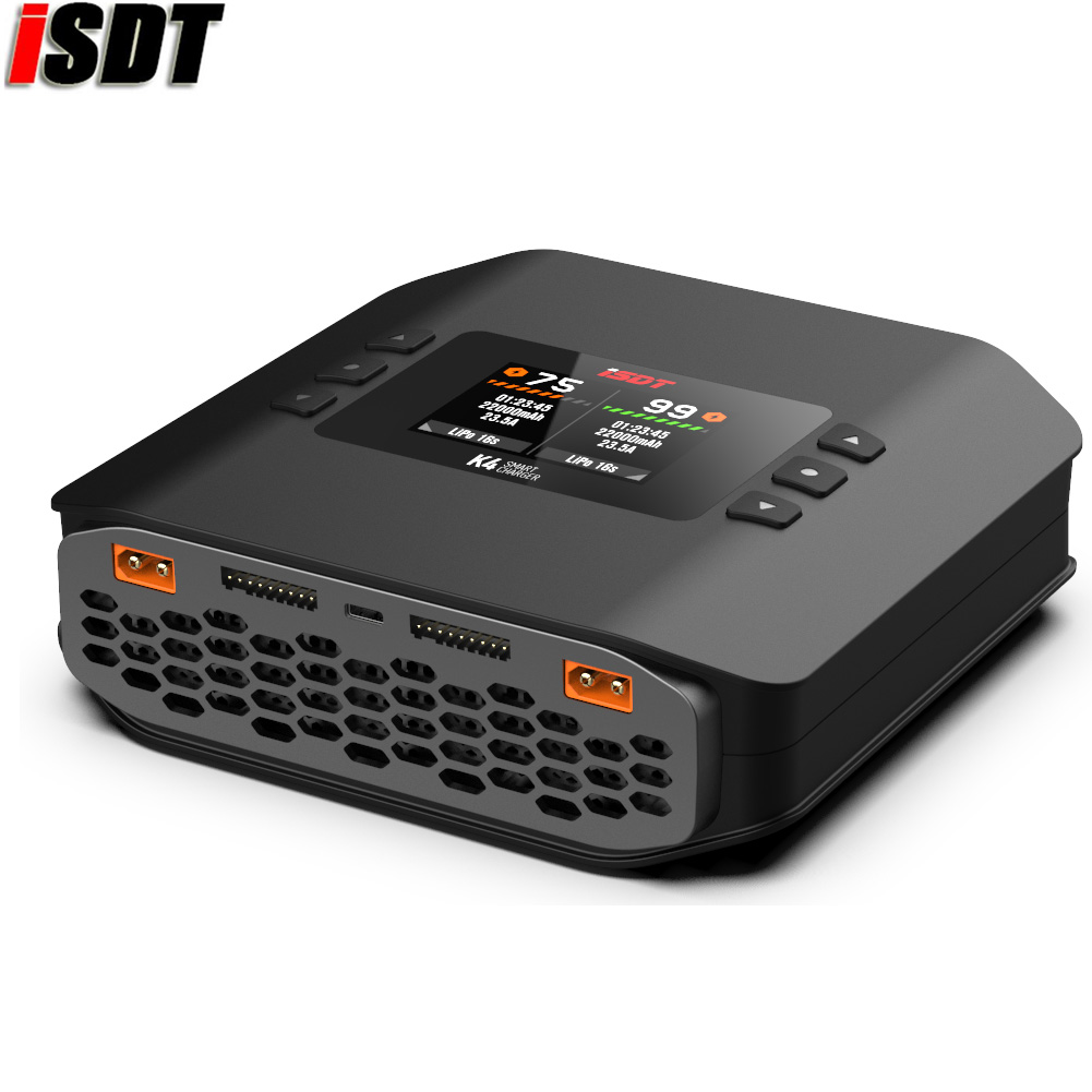 شاحن بطاريات ليثيوم ذكي ISDT K - مراجعة Isdt K4 Dual Lipo Charger وسعره